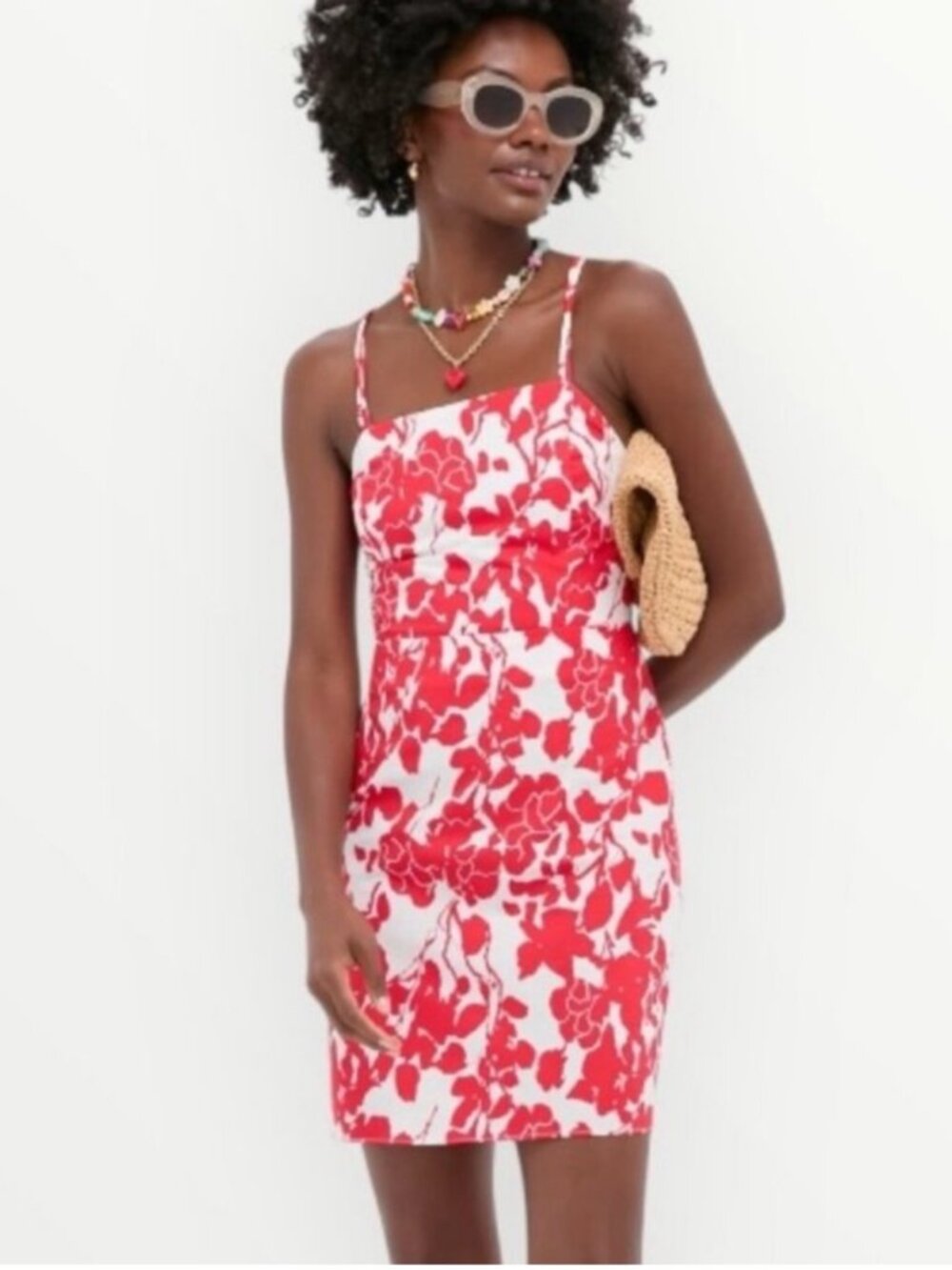 Tuckernuck Hyacinth House Red Floral Robbie Mini Dress